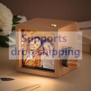 <span class=keywords><strong>Marco</strong></span> de Fotos Personalizado con Luz LED, Álbum de Fotos Personalizado y Juego de Cubos de Fotos - Product Image 2