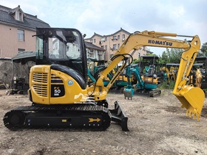 Mini-pelleuse Komatsu PC50MR d'<span class=keywords><strong>occasion</strong></span> à prix abordable avec certificats EPA et CE pour travaux agricoles et de terrassement - Product Image 1