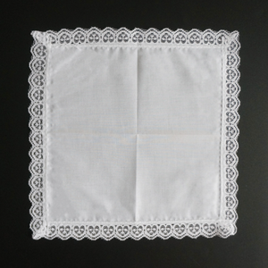 <span class=keywords><strong>Pañuelo</strong></span> de encaje <span class=keywords><strong>bordado</strong></span> blanco a granel para mujer, 25x25cm, tamaño <span class=keywords><strong>personalizado</strong></span>, para boda - Product Image 6
