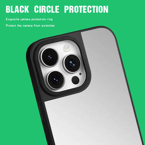 Funda de Lujo para Teléfono con Diseño Floral y Estampado UV para <span class=keywords><strong>iPhone</strong></span> 17 <span class=keywords><strong>Pro</strong></span> <span class=keywords><strong>Max</strong></span> 17e 16 16e 15 <span class=keywords><strong>14</strong></span> 13, Carcasa Trasera Personalizada con Espejo de Maquillaje - Product Image 4