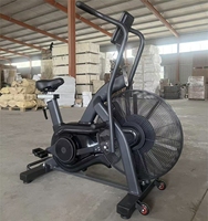 Vélo de fitness commercial ASM-4027 pour entraînement corporel, équipement de cardio, vélo d'exercice de gym commercial, vélo à air