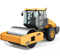 Compacteur de sol 8 tonnes XS85J à double vitesse, rayon de braquage de 5702 mm pour la préparation des mines et des ports