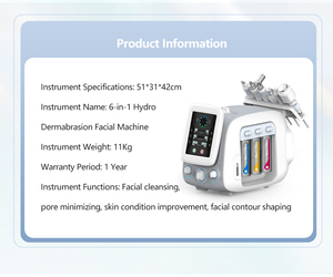 Appareil de nettoyage en profondeur à bulles, machine de dermabrasion faciale, élimination des points noirs, utilisation en salon, machine à plasma - Product Image 3
