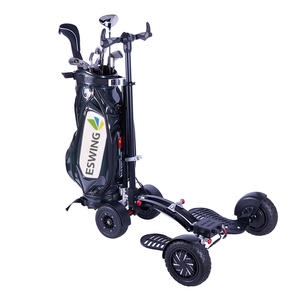 Nouveau chariot de golf électrique pliable en aluminium 2025 avec moteur sans balais 1600W, vitesse de 25 km/h, pliage facile, chariot motorisé - Product Image 3