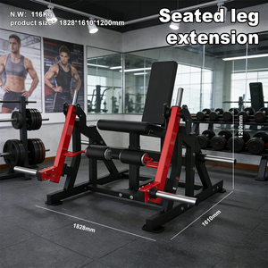 YLSY001HM76A YLSY001HM76A Gym Fitness Equipment Steel Leg Extension Leg <b>Strength</b> <b>Training</b> Plate Loaded Leg Extension Machine for - Product Image 2