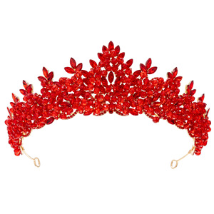 Tocado de Novia Barroco Elegante Europeo Americano <span class=keywords><strong>para</strong></span> Concurso de Belleza, Corona de Aniversario de Boda de Alta Calidad con Cristales de Zirconia - Product Image 5