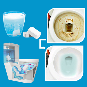 AJYF Tablettes effervescentes nettoyantes pour toilettes, écologiques et jetables, nettoyant oxygénant moussant pour toilettes de haute qualité - Product Image 5