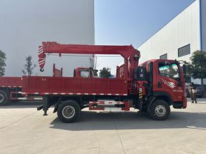 सिनोट्रूक वांगपई 6.3-टन सीधे बूम ट्रक-माउंटेड क्रेन परिवहन वाहन, जिसमें एक मोबाइल क्रेन और डंप फंक्शन है। - Product Image 4