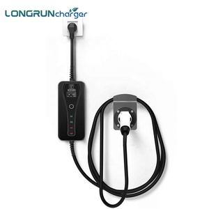 Chargeur portable EV GB/<span class=keywords><strong>T</strong></span> 3.5kw 16A-10A Chargeur EV à courant réglable Câbles de 5m avec boîtier de commande - Product Image 2