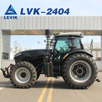 Tracteur agricole 4x4 de 180 CV en promotion avec cabine optionnelle et levage hydraulique robuste pour l'adaptation à divers équipements agricoles