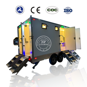 Outdoor Bathroom Mobile Trailer Restroom Vip Luxury Toilet Cabin Portable Chemical Toilets - Product Image 4