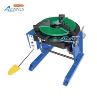 Positionneurs de soudage automatiques verticaux ACRROS 150 kg avec mandrin de serrage, table rotative de soudage horizontale 300 kg pour tuyaux de 500 mm de diamètre à vendre