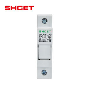 Fusibles DC Rail Din solaire 63a lien PV avec support DC 1000V Bases Box avec Kit de fusibles de haute qualité Boîte à fusibles - Product Image 3