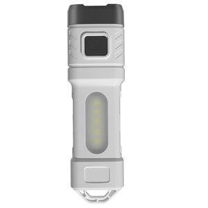 Type C Rechargeable Flashlight 4 LED COB Outdoor Bright Light ABS Body With <b>Dimmer</b> Function - Product Image 3