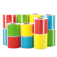 Étiquettes autocollantes en papier transparent personnalisées - Anti-rayures, résistantes à l'huile, code-barres, haute adhérence, impression numérique, impression nette, support OEM