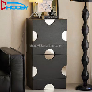 Aparador de madera antiguo francés de mediados de siglo para el hogar, oficina, bloque de Hotel, módulo de almacenamiento, <span class=keywords><strong>cocina</strong></span>, muebles de sala de estar - Product Image 1