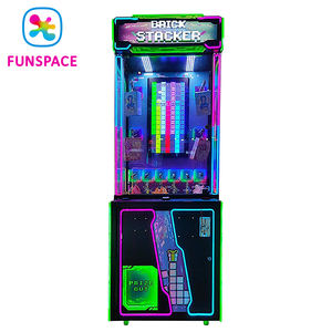 アミューズメントゲームセンター 新型コイン式景品機 キューブスタッキングゲーム アーケード人形クレーンゲーム - Product Image 1