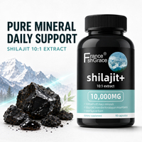 Capsules de Shilajit à haute puissance Shecome, extrait de Shilajit, complément alimentaire, soutient la santé des adultes, extraits de plantes de Shilajit