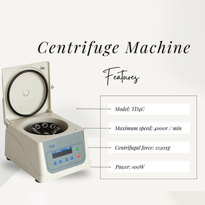 Veterinary TD4C Medical Machinery 4000rpm Desktop Low Speed Laboratory Medical Prpprf Centrifuge Machine - Product Image 2