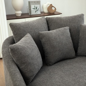 Fauteuil de <span class=keywords><strong>lecture</strong></span> rembourré en forme de baril avec siège profond pour salon - Product Image 3