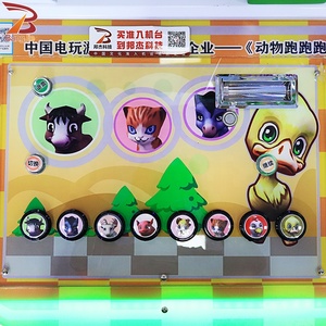 OEM/ODM 8 jugadores Pet Race Guess juegos recreativos que funcionan con monedas sorteo de la suerte redención billete de lotería máquina de juego chico - Product Image 3