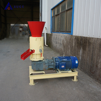 Machine à compacter les granulés de bois AUGE modèle 160, moteur diesel, 22 kW, capacité de production 30-500 kg, 380 V