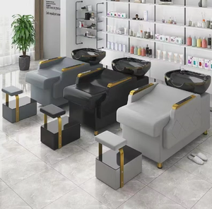 Beauty Hot Sale Back Washing Unit Salon Furniture Beauty Hair Salon Shampoo <b>Bed</b> From China Supplier - Product Image 1