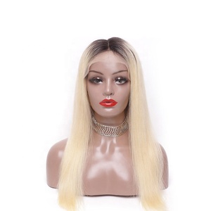 Perruques en gros pour femmes noires : Perruques frontales en dentelle HD 613 blond miel droit, perruques complètes en dentelle vierge pour cheveux de femmes noires - Product Image 5