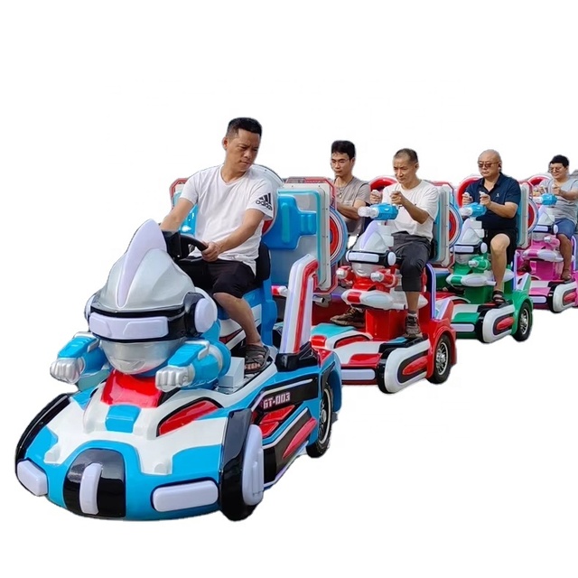 Square Train Series Electric Trains That Accommodate 21 People Long Battery Life
