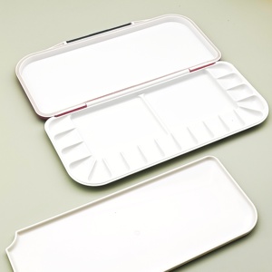 Artecho nuova <span class=keywords><strong>Palette</strong></span> portatile Nano perla rosa/blu Cover Kit vassoio da viaggio 18 pozzetti - Product Image 5