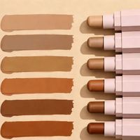 Bâton correcteur de maquillage waterproof nude végétalien à couvrance totale, marque privée, faible MOQ