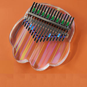 Diseño exclusivo kalimbas compre 17 teclas pulgar piano instrumento musical con estuche - Product Image 6