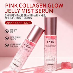 Hyaluronic Acid Niacinamide Glutathione Face Serum Collagen Jelly Mist pink PDRN Salmon DNA Serum - Product Image 2