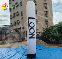 Colonne d'éclairage LED gonflable Tube gonflable géant pour fête