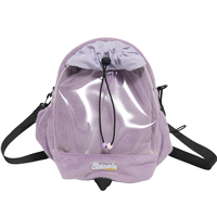 Sac à dos en peluche Kawaii personnalisé, pochette transparente en peluche, sac Ita pour les passionnés de cosplay d'anime