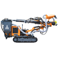 Foreuse DTH sur chenilles de type divisé KG726 avec diamètre de forage de 801-115 mm, garantie de 5 ans pour l'exploitation en carrière ouvert et l'extraction de pierre