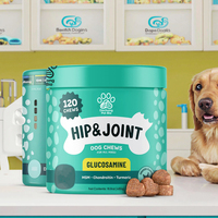 Mastication douce naturelle de l'articulation de la hanche pour chiens Glucosamine Chondroïtine MSM