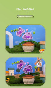 Kit de crochet de bricolage décoration d'<span class=keywords><strong>animaux</strong></span> adorables avec <span class=keywords><strong>livre</strong></span> d'instruction et vidéo - Product Image 5