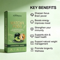 Capsules de thé vert matcha compatibles Nespresso en gros, capsules de thé vert à la fraise personnalisées sous marque privée, usine de capsules de thé en vrac OEM