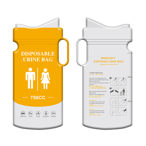 Outdoor Camping Disposable Urinal Toilet <strong>Bag</strong> Portable Unisex 750ml Emergency <strong>Urine</strong> <strong>Collection</strong> <strong>Bag</strong> for Household Use - Product Image 1