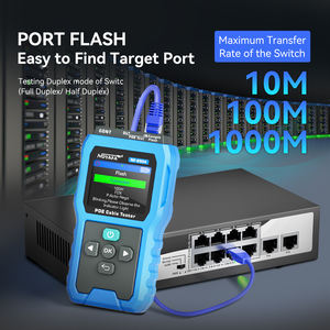 Testeur de câble PoE professionnel NOYAFA NF-8504 pour RJ45 CAT5/CAT6 |   Détection PoE af/at/bt, Flash de port, Test de panne de réseau - Product Image 5