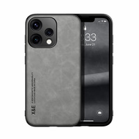 Funda de Teléfono con Patrón de Cuero Retro para Realme 16 Pro Plus, Reno 15C, C85 Pro, GT 8 PRO, Color Sólido, Cobertura Total, Resistente a Caídas