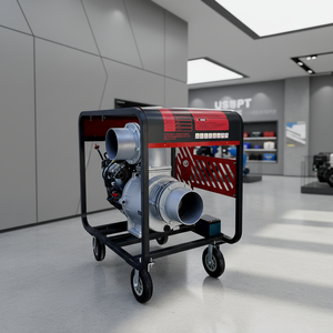 ปั๊มระบายน้ำท่วมขนาด 8 นิ้ว รุ่น WBS-DP8-200, ปั๊มระบายน้ำแบบใช้น้ำมันเบนซินไหลแรงสูง - Product Image 1