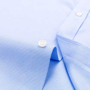 Áo sơ mi nam chống nhăn 100% cotton không cần là, kiểu dáng công sở chuyên nghiệp, tay dài, đồng phục công sở, bán buôn áo sơ mi nam - Product Image 4