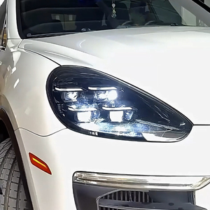 Conjunto de Faros Delanteros para Automóvil para <span class=keywords><strong>Porsche</strong></span> <span class=keywords><strong>Cayenne</strong></span> 958.2 2015-2017, Actualización de Estilo 24, Faros Delanteros LED para Automóvil, Lentes de Proyector, Accesorios - Product Image 2