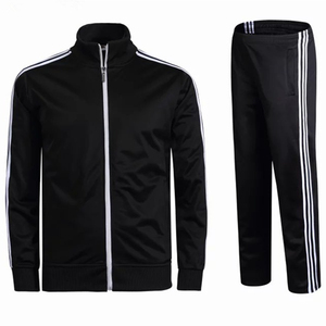 Los hombres de manga larga <span class=keywords><strong>traje</strong></span> de <span class=keywords><strong>terciopelo</strong></span> Jogging al aire libre formación sudadera Kit - Product Image 1