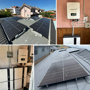 10KW trên lưới gắn hệ thống năng lượng mặt trời hệ thống năng lượng mặt trời gia đình trên lưới 10000W - Product Image 4