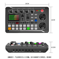 Ensemble d'équipements de podcast, kit de carte son pour diffusion en direct, avec table de mixage DJ, microphone pour PC, smartphone, diffusion en direct