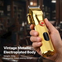 Tondeuse à cheveux professionnelle PRITECH, tondeuse à cheveux sans fil professionnelle, machine à couper les cheveux pour barbier, étanche IPX7, rasoir en métal