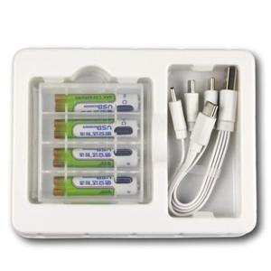 Pin <span class=keywords><strong>Lithium</strong></span> 1.5V Type-C Có Thể Sạc Lại <span class=keywords><strong>AA</strong></span> AAA Li-ion Có Thể Sạc Lại Cho Đồ Chơi - Product Image 3